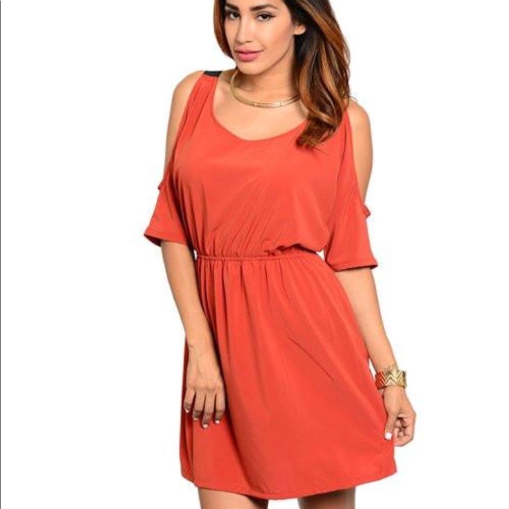 Cute Burnt Orange Dreas